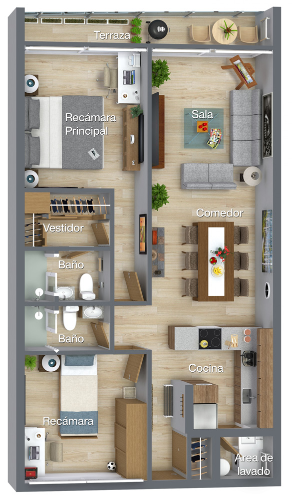 Floor Plan Depto Soberanna Condesa
